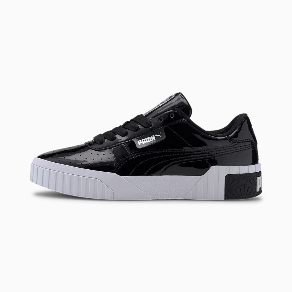 Puma Cali Patent Lány Sportcipő - Fekete ( Hungary - KCQSU6859 )